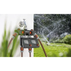 4-weg Waterverdeler - Gardena 5 4-weg Waterverdeler - Gardena -Bloeiplek Verkoopwinkel 4 weg waterverdeler gardena 3 10