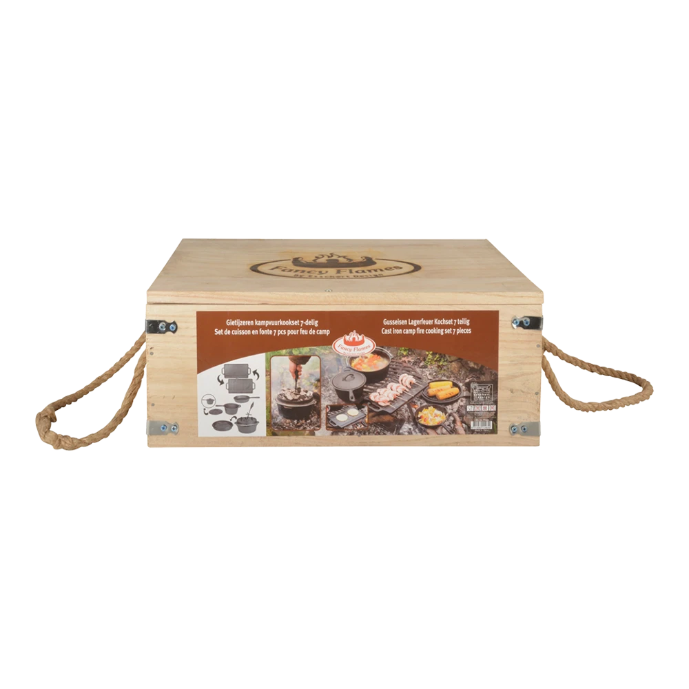 7 Delig Kampvuurkookset - Fancy Flames 2 7 Delig Kampvuurkookset - Fancy Flames - Afbeelding 2