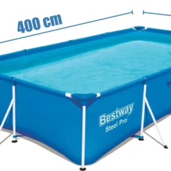 Bestway Frame Zwembad - Steel Pro - 400x211x81cm 8 Bestway Frame Zwembad - Steel Pro - 400x211x81cm -Bloeiplek Verkoopwinkel bestway frame zwembad steel pro 400x211x81cm 4 1