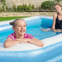 Bestway Opblaasbaar Zwembad - Familie - 305x183x46cm -Bloeiplek Verkoopwinkel bestway opblaasbaar zwembad familie 305x183x46cm 5