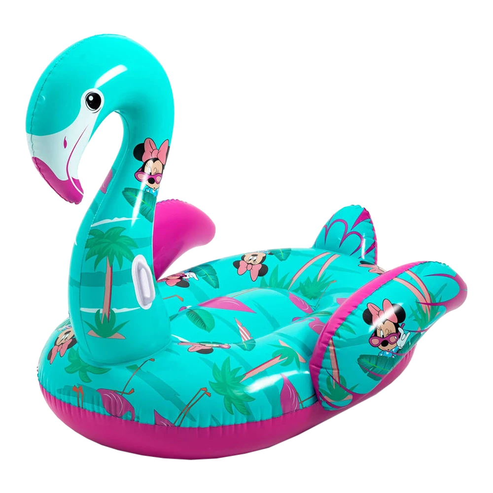 Bestway Ride On Flamingo Opblaasfiguur - 173x170cm 1 Bestway Ride On Flamingo Opblaasfiguur - 173x170cm