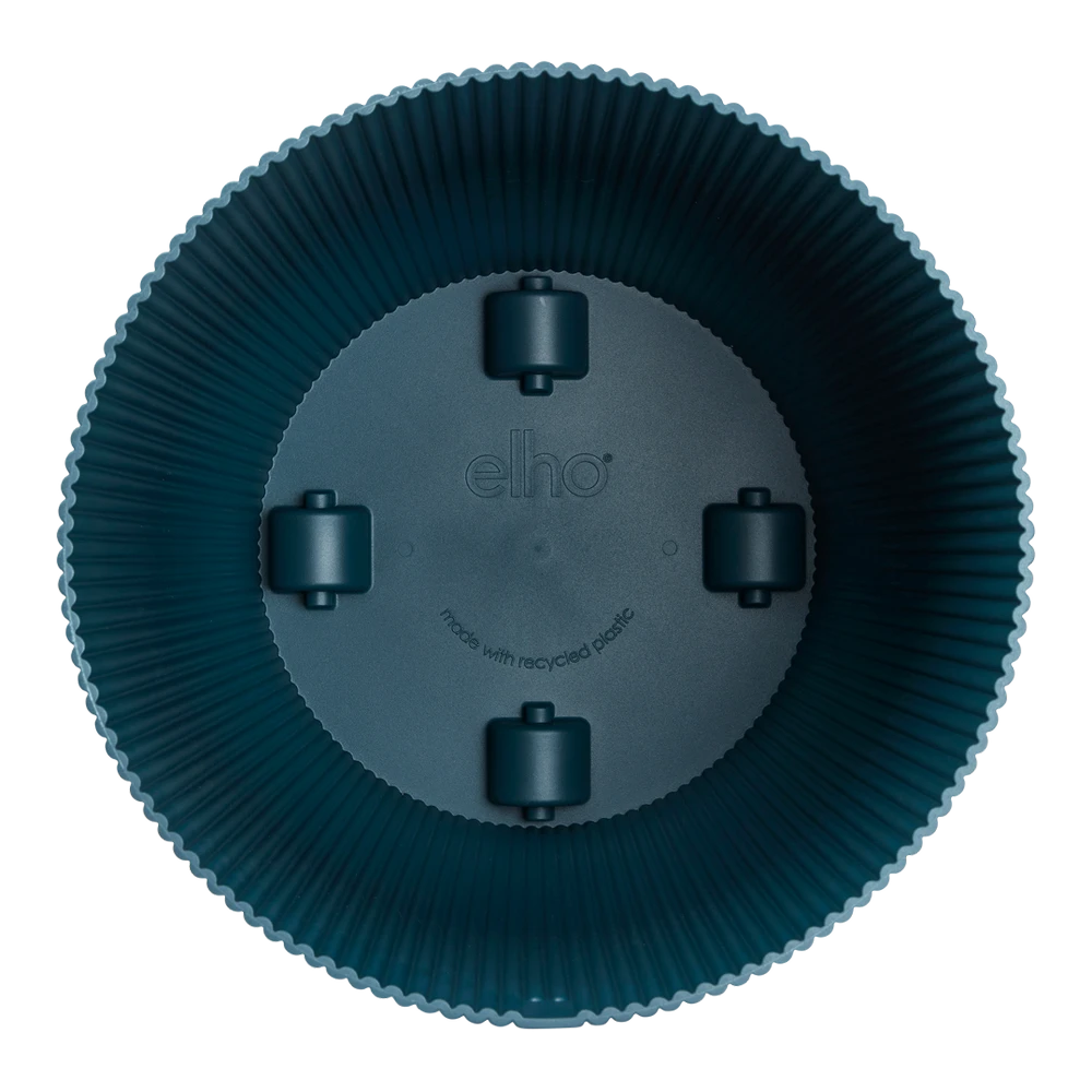 Bloempot Elho Vibes Fold Rond Wielen - D35 X H32cm - Diepblauw 2 Bloempot Elho Vibes Fold Rond Wielen - D35 X H32cm - Diepblauw - Afbeelding 2