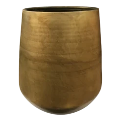 Bloempot Hamelton - D45 X H50cm - Mat Goud