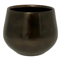 Bloempot Petra - D19 X H16cm - Koper