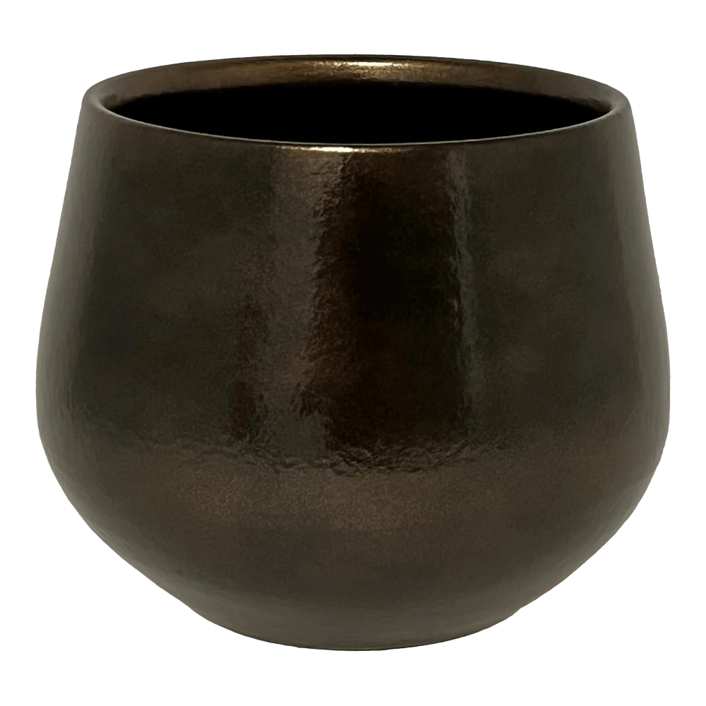 Bloempot Petra - D19 X H16cm - Koper 1 Bloempot Petra - D19 X H16cm - Koper