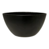 Bloempot Petra Ovaal - L32 X B17 X H17cm - Mat Zwart
