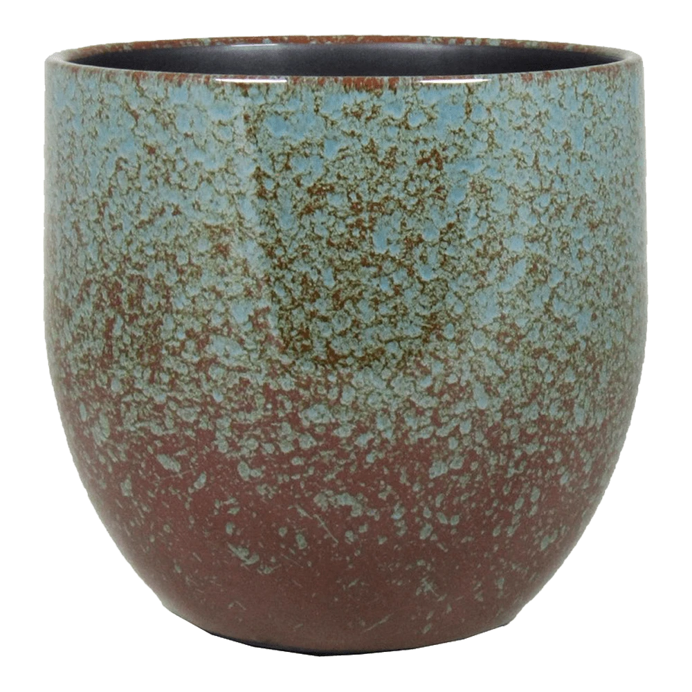 Bloempot Sepp - D34 X H34cm - Blauw 1 Bloempot Sepp - D34 X H34cm - Blauw