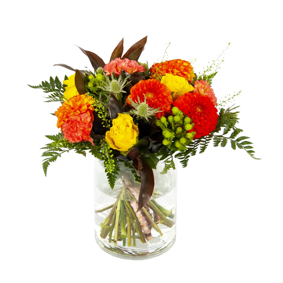 Boeket Dahlia Middel 1 Boeket Dahlia Middel