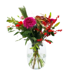 Boeket Liefdevolle Kerst Middel