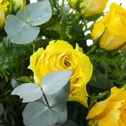 Boeket Rosa Geel Groot -Bloeiplek Verkoopwinkel boeket rosa geel boeketten 3