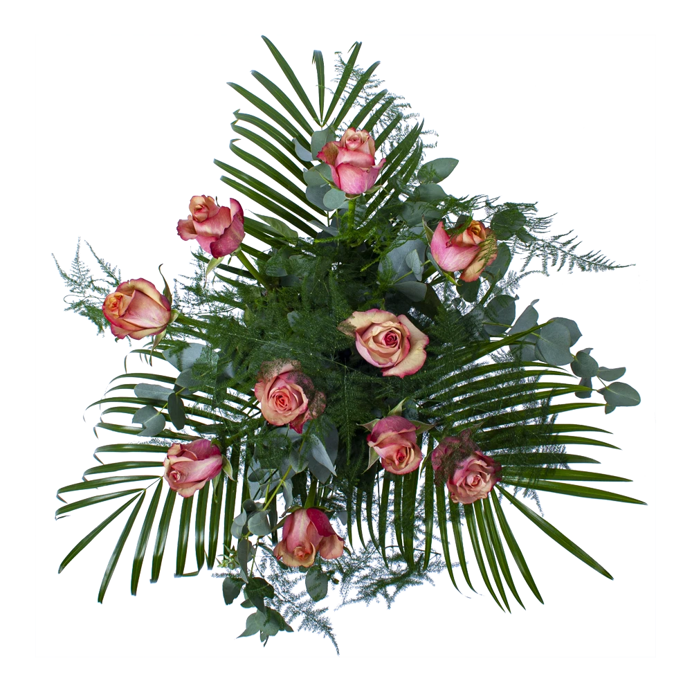 Boeket Rosa Roze Groot 2 Boeket Rosa Roze Groot - Afbeelding 2