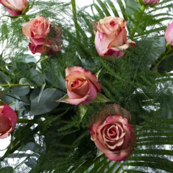 Boeket Rosa Roze Middel 7 Boeket Rosa Roze Middel -Bloeiplek Verkoopwinkel boeket rosa roze boeketten 3 2