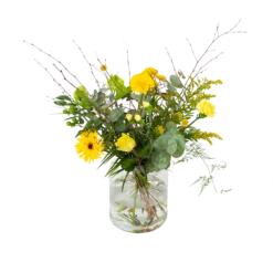 Boeket Vrolijk Geel Groot