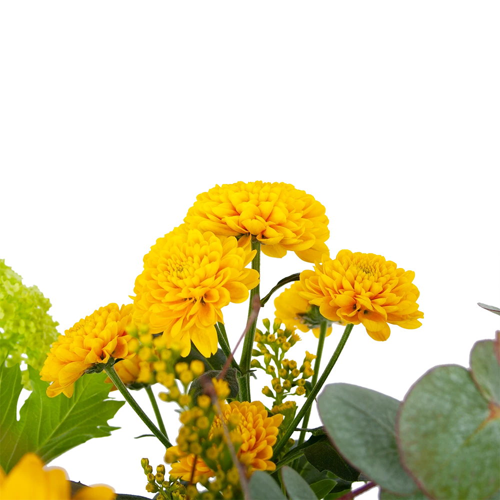 Boeket Vrolijk Geel Groot 2 Boeket Vrolijk Geel Groot - Afbeelding 2
