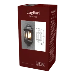 Konstsmide Cagliari 230V Wandlampr Flush 36cm, E27 Max 100W -Bloeiplek Verkoopwinkel cagliari 230v wandlampr flush 36cm e27 max 100w netstroom 3