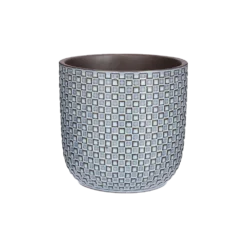 Bloempot Daan - D19 X H17.5cm - Blauw