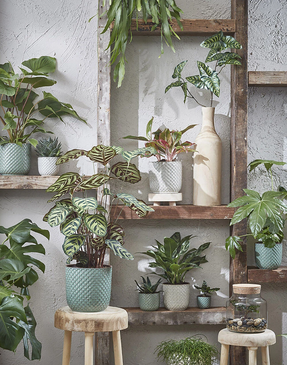 Bloempot Daan - D19 X H17.5cm - Wit 3 Bloempot Daan - D19 X H17.5cm - Wit - Afbeelding 3