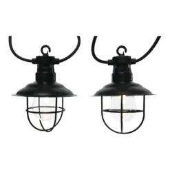 Lumineo Feestverlichting Lichtsnoer - 450cm - 10 LEDS - Warm Wit -Bloeiplek Verkoopwinkel feestverlichting lichtsnoer 450cm 10 leds warm wit netstroom 3 3