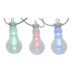 Lumineo Feestverlichting Lichtsnoer - 950cm - 20 LEDS - Multi 5 Lumineo Feestverlichting Lichtsnoer - 950cm - 20 LEDS - Multi -Bloeiplek Verkoopwinkel feestverlichting lichtsnoer 950cm 20 leds multi netstroom 3 3