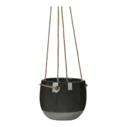 Hangpot Resa - D16,5 X H13,5cm - Donkergrijs
