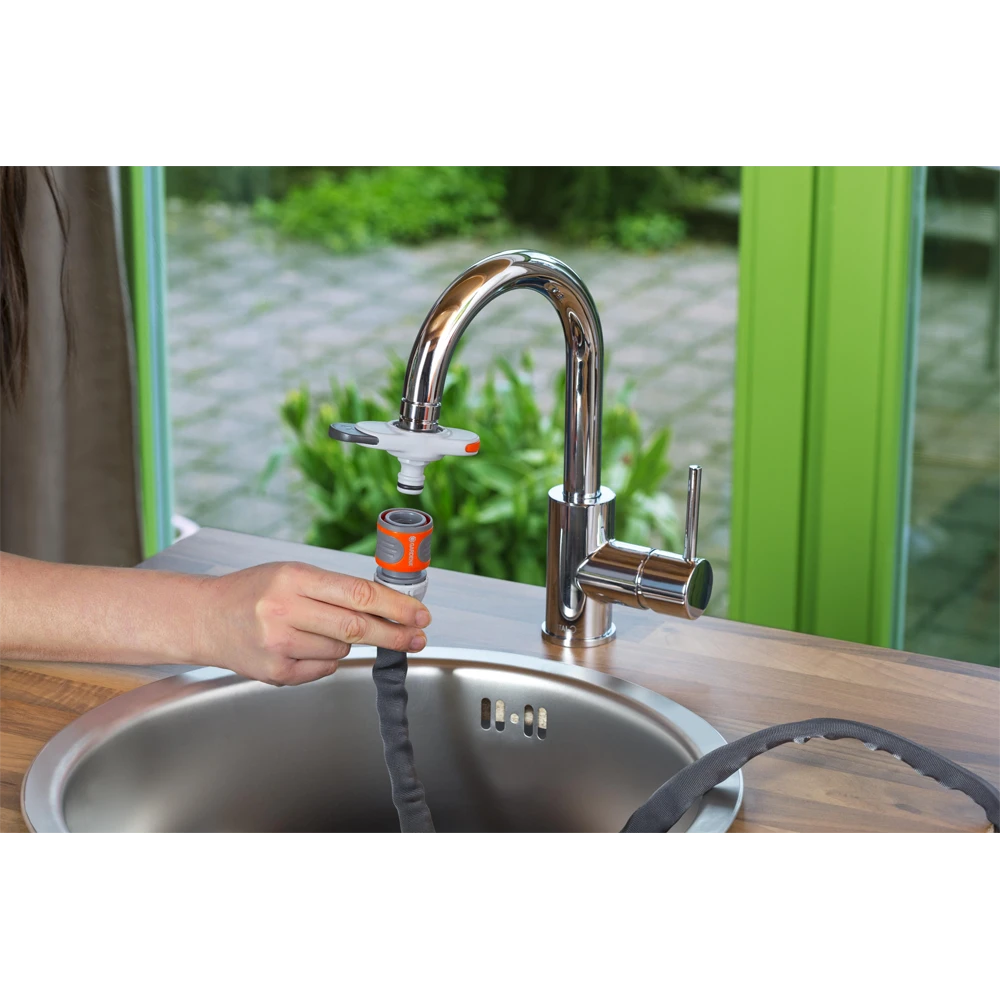 Kraanverbindingsstuk Binnenshuis - Gardena 4 Kraanverbindingsstuk Binnenshuis - Gardena - Afbeelding 4