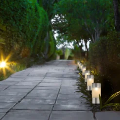 Lumineo LED Solar Tuinlamp - D6 X H14cm - RVS - 10st. 6 Lumineo LED Solar Tuinlamp - D6 X H14cm - RVS - 10st. -Bloeiplek Verkoopwinkel led solar tuinlamp d6 x h14cm rvs 10st solar 3 3