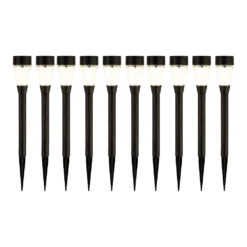 Lumineo LED Solar Tuinlamp - D6 X H32cm - Zwart - 10st. 7 Lumineo LED Solar Tuinlamp - D6 X H32cm - Zwart - 10st. -Bloeiplek Verkoopwinkel led solar tuinlamp d6 x h32cm zwart 10st solar 4