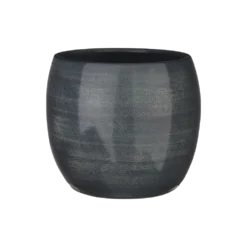 Bloempot Lester - D24 X H22cm - Donkerblauw