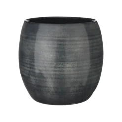Bloempot Lester - D28 X H26cm - Donkerblauw