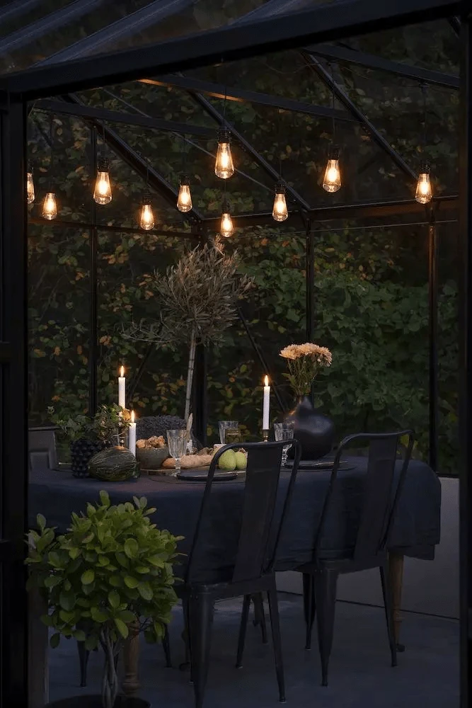 Lichtsnoer Feestverlichting Edison LED Koppelbaar + Dimbaar - Startset - 10m - 10 LED's - Konstsmide - Afbeelding 3