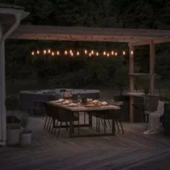 Lichtsnoer Feestverlichting Edison LED Koppelbaar + Dimbaar - Startset - 10m - 10 LED's - Konstsmide -Bloeiplek Verkoopwinkel lichtsnoer feestverlichting edison led koppelbaar dimbaar startset 10m 10 led s 4