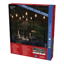 Lichtsnoer Feestverlichting Edison LED Koppelbaar + Dimbaar - Startset - 10m - 10 LED's - Konstsmide -Bloeiplek Verkoopwinkel lichtsnoer feestverlichting edison led koppelbaar dimbaar startset 10m 10 led s 5