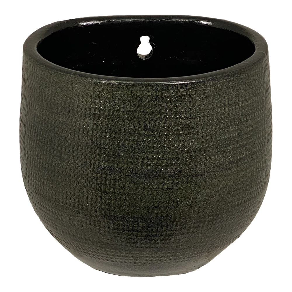Muur Bloempot Tokio - D20 X H18cm - Groen 1 Muur Bloempot Tokio - D20 X H18cm - Groen