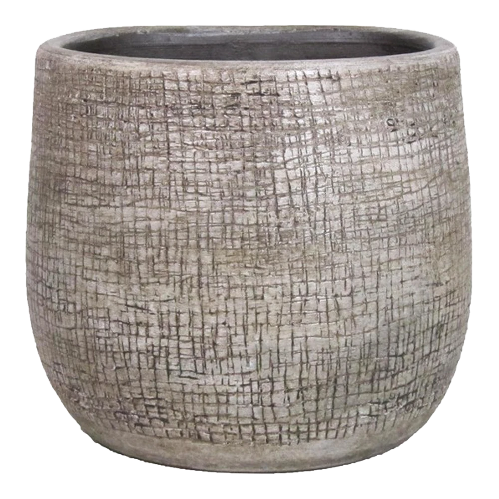 Muur Bloempot Mira - D18 X H16cm - Wit 1 Muur Bloempot Mira - D18 X H16cm - Wit