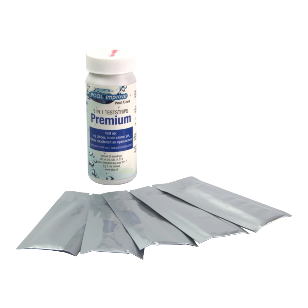Pool Improve Teststrips 5 In 1 1 Pool Improve Teststrips 5 In 1
