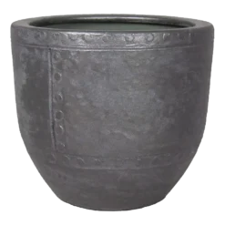 Bloempot Fien - D39 X H36cm - Antraciet