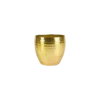 Bloempot Kody Metaal - D17 X H15cm - Goud
