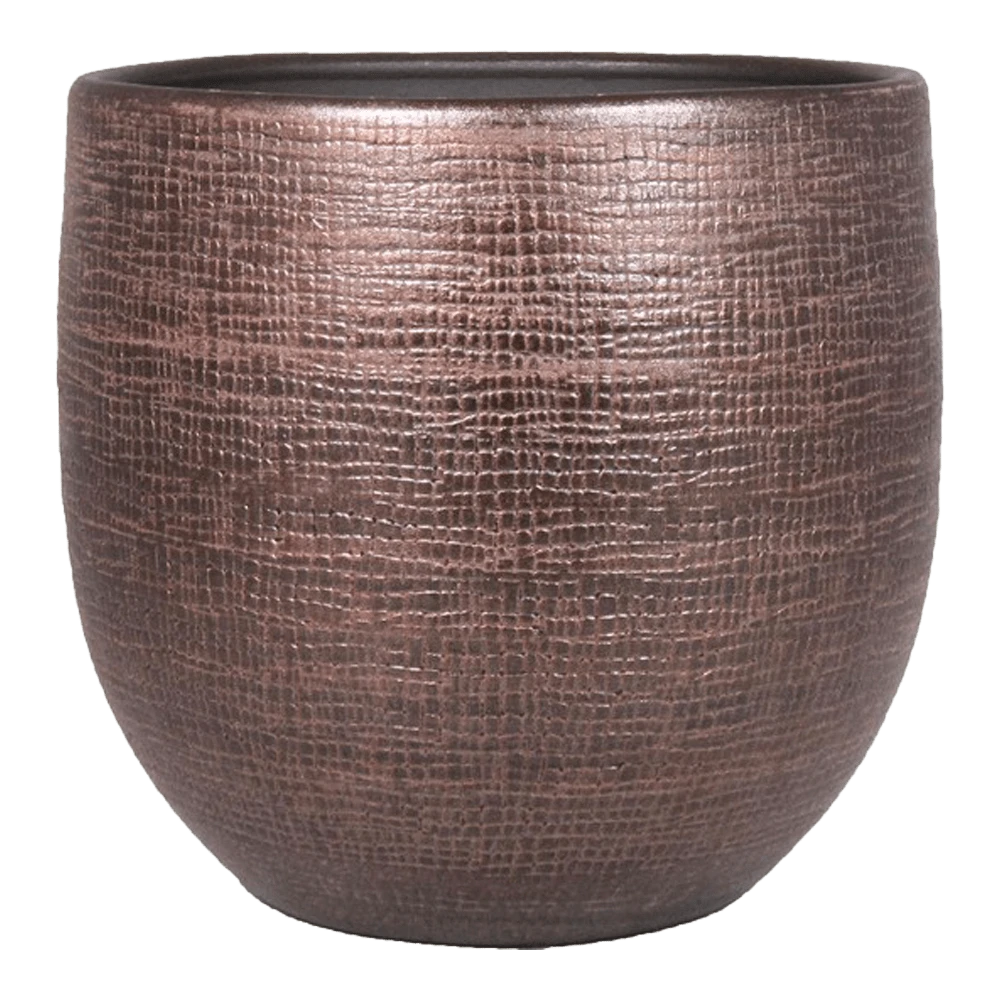 Bloempot Mira - D49 X H45cm - Koper 1 Bloempot Mira - D49 X H45cm - Koper