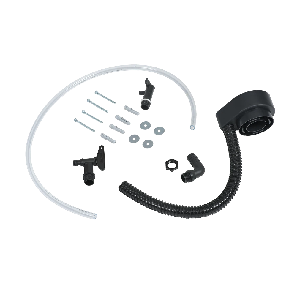 Regentank 276L Kunststof - Antraciet - H135x60x40cm - Nature 3 Regentank 276L Kunststof - Antraciet - H135x60x40cm - Nature - Afbeelding 3