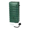 Regentank 276L Kunststof - Groen - H135x60x40cm - Nature