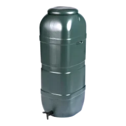 Regenton 100L Kunststof 'slimline' - Groen H96x36x32cm - Nature