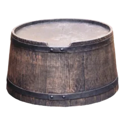 Roto Voet Voor Regenton 48x48x25cm - Bruin