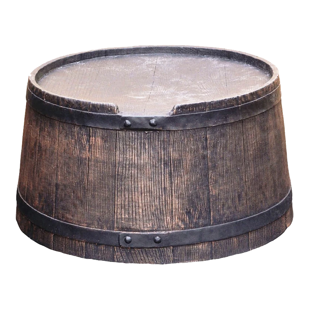 Roto Voet Voor Regenton 48x48x25cm - Bruin 1 Roto Voet Voor Regenton 48x48x25cm - Bruin