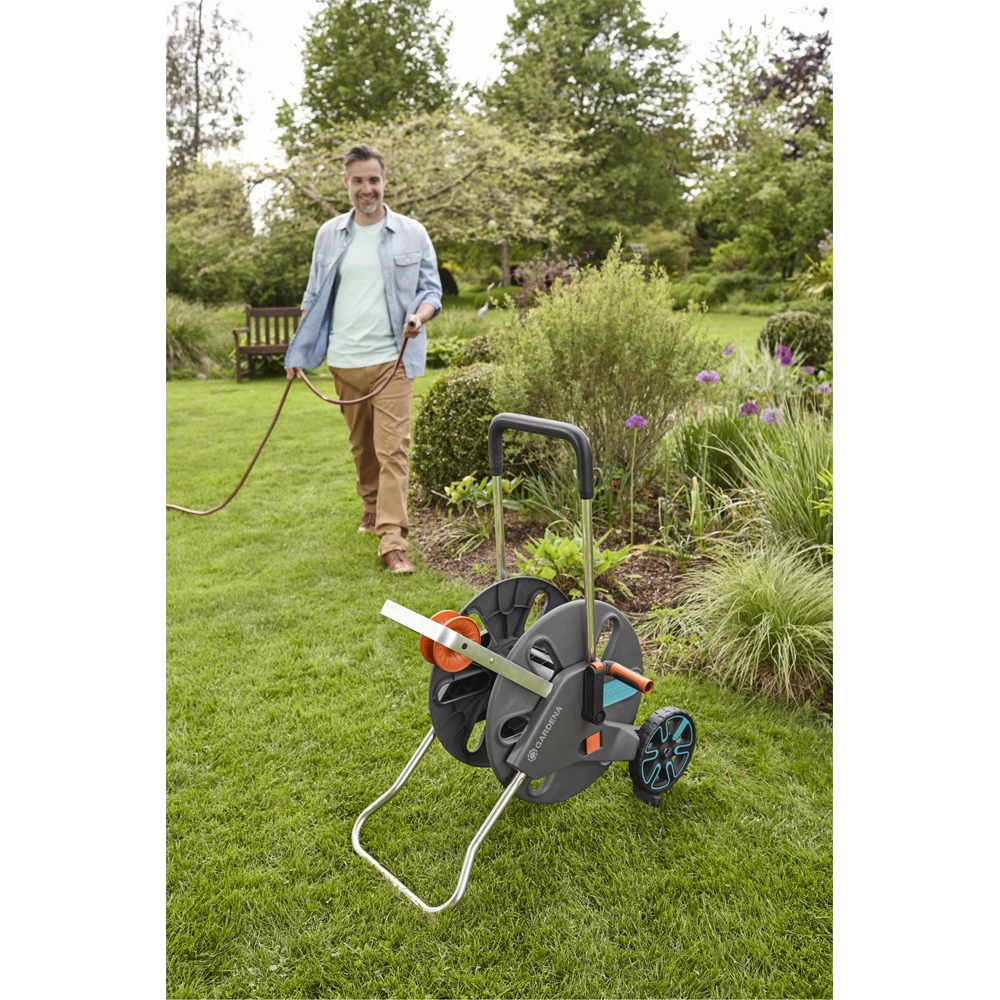 Slangenwagen AquaRoll Easy Set - L - 50m - Gardena 4 Slangenwagen AquaRoll Easy Set - L - 50m - Gardena - Afbeelding 4