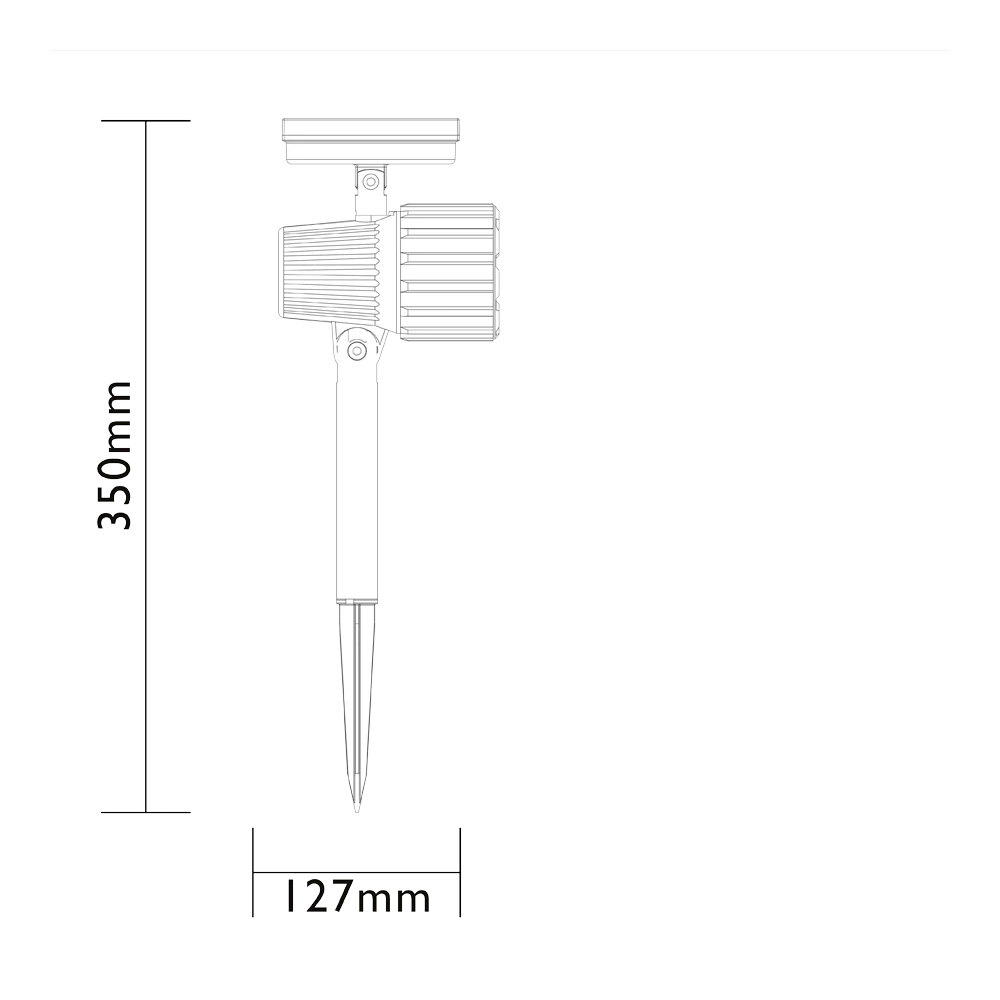 Luxform Solar Tuinspot Salamanca 3 Luxform Solar Tuinspot Salamanca - Afbeelding 3