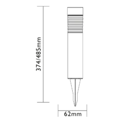 Luxform Solar Staande Tuinlamp Tacoma Post -Bloeiplek Verkoopwinkel solar ayr 1x tacoma post solar 3 3