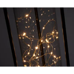 Lumineo Solar Lantaarn - LED - D20 X H49cm - Zwart -Bloeiplek Verkoopwinkel solar lantaarn led d20 x h49cm zwart solar 4 3