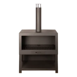 Terraskachel En Houtopslag Zwart L - Fancy Flames