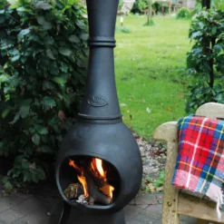 Terraskachel - M - Fancy Flames -Bloeiplek Verkoopwinkel terraskachel m fancy flames 3