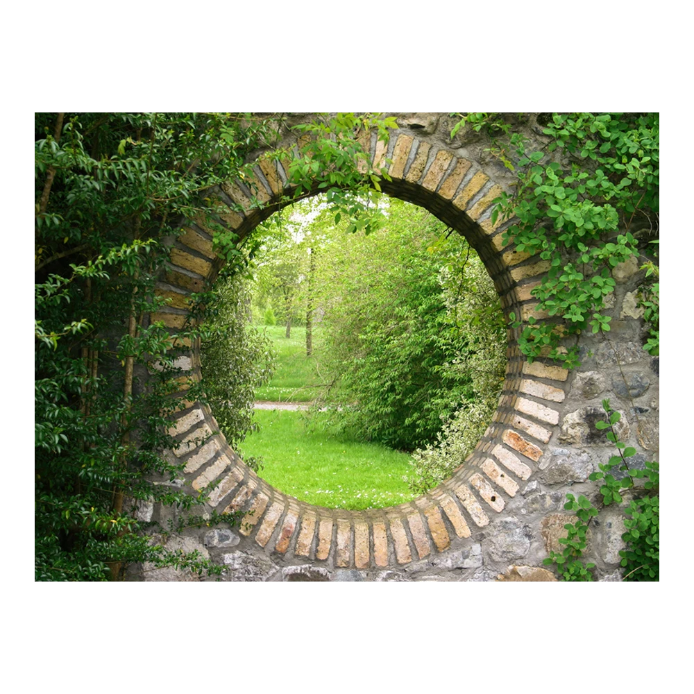 Tuinposter Stenendoorkijk - L - 120x90cm 1 Tuinposter Stenendoorkijk - L - 120x90cm